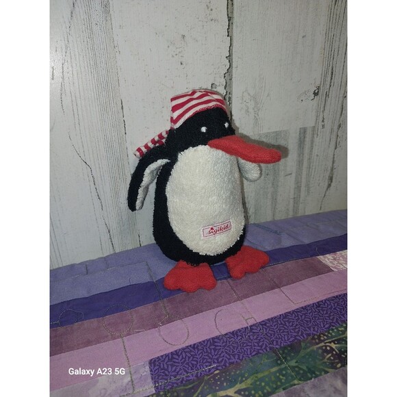 Sigikids Patchwork Sweety Penguin Plush Toy - Picture 1 of 5